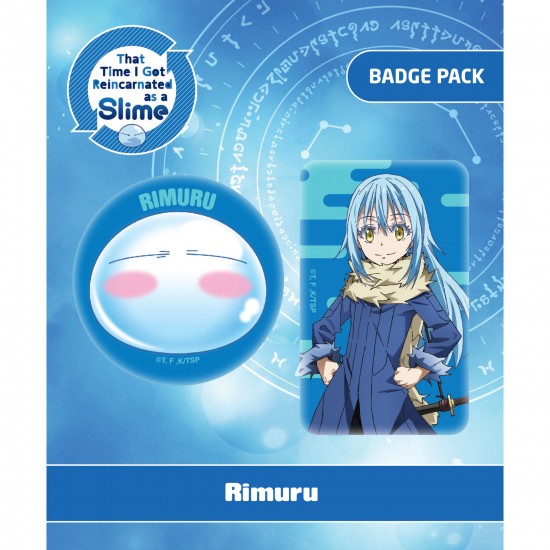 That Time I Got Reincarnated As A Slime (Tensei Shitara Suraimu Datta Ken) Rimuru Badge Pack