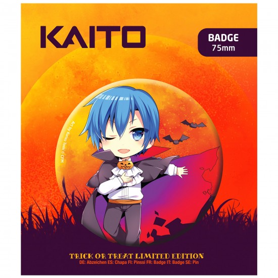 PIAPRO Characters: Kaito Halloween Badge