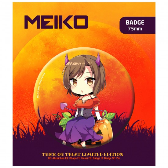 PIAPRO Characters: Meiko Halloween Badge