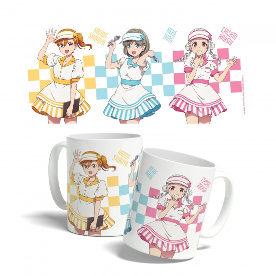 Love Live! Superstar!! Ceramic Mug: American Diner Kanon, Keke, Chisato