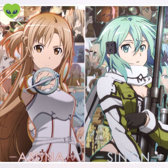 Sword Art Online Multicross (fabric Poster) - (set of 2)