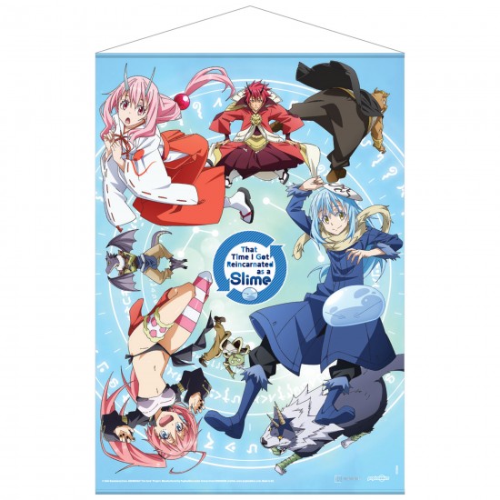 That Time I got Reincarnated as a Slime (Tensei Shitara Suraimu Datta Ken) Magic Wall Scroll