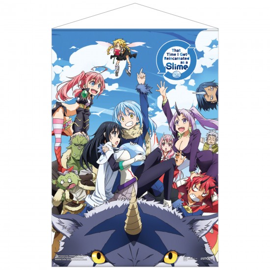 That Time I got Reincarnated as a Slime (Tensei Shitara Suraimu Datta Ken) Key Art S1 Wall Scroll